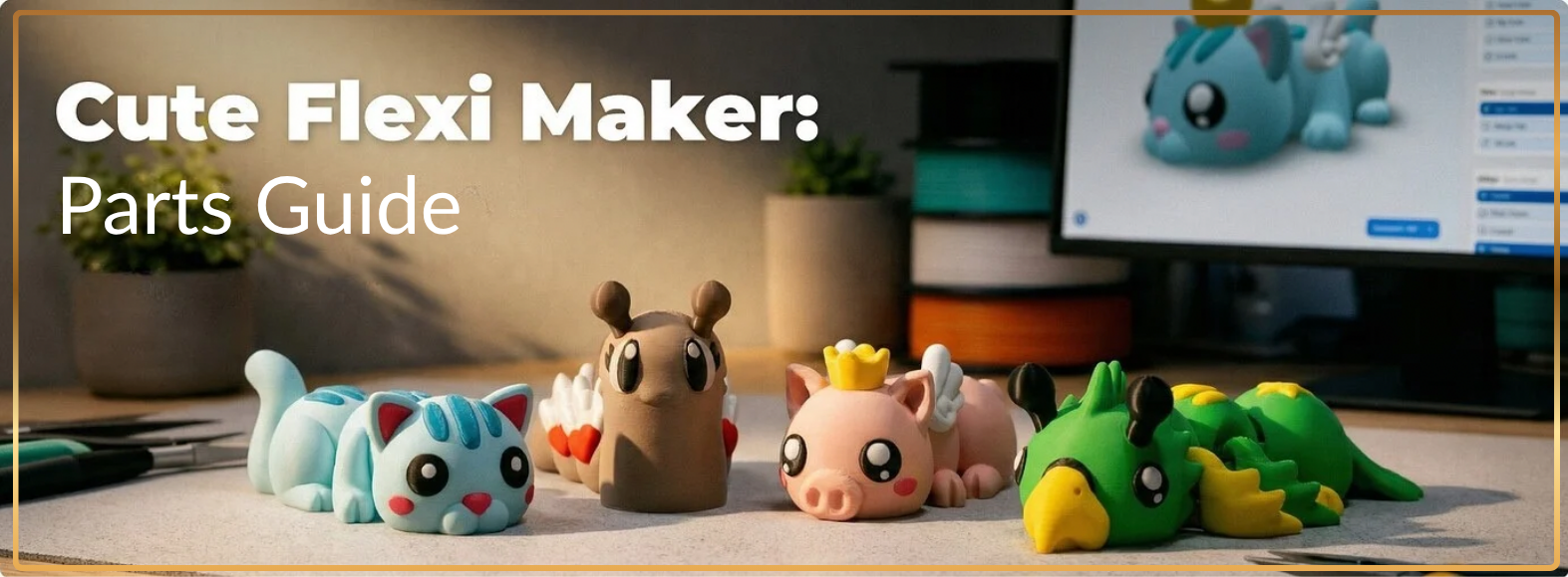 Cute Flexi Maker Flexi-Figuren Übersicht